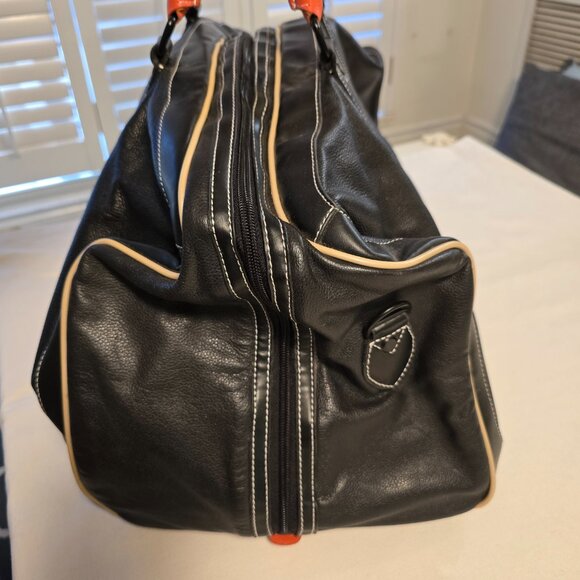 Harley Davidson leather travel bag - Picture 2 of 16